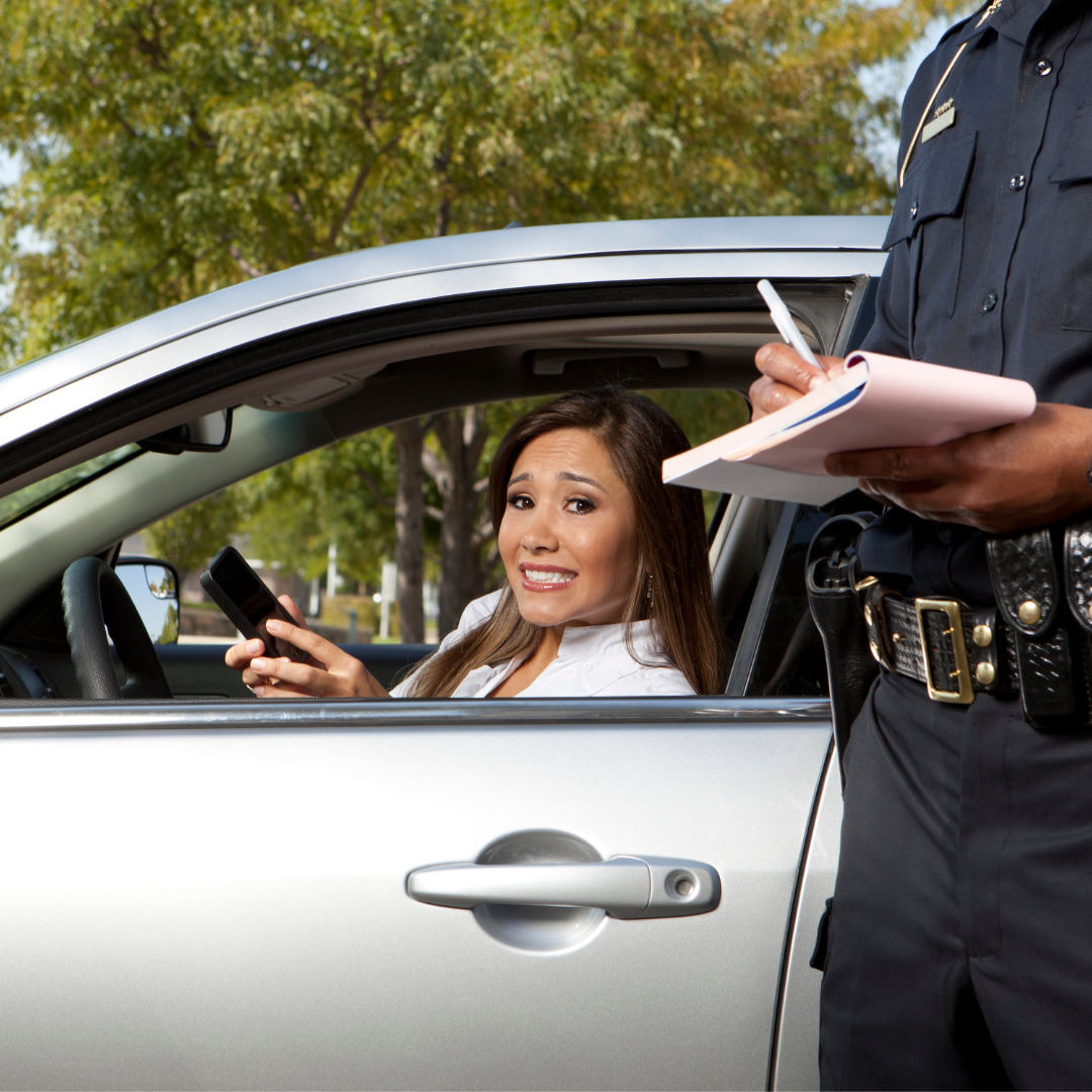 What to do immediately after getting a ticket